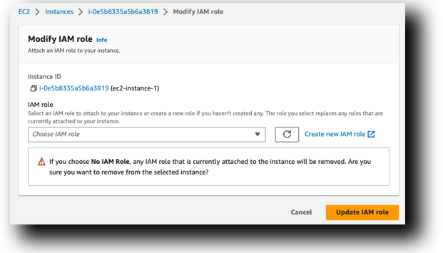 Veeam Instance Permission Role