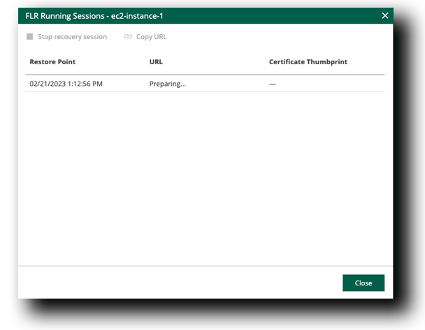 Veeam Restore File