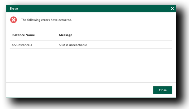 Veeam Restore Mode SSM