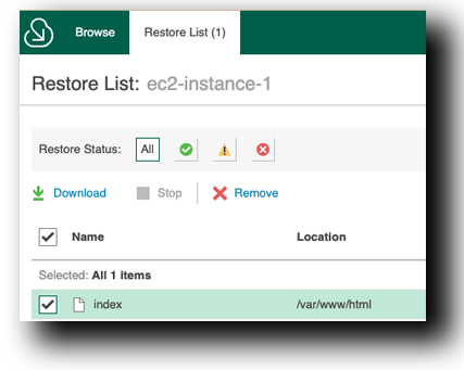 Veeam EC2 FLR Restore Download