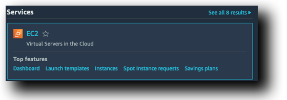 AWS EC2 Search
