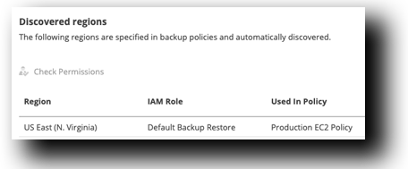 Veeam VPC Regions