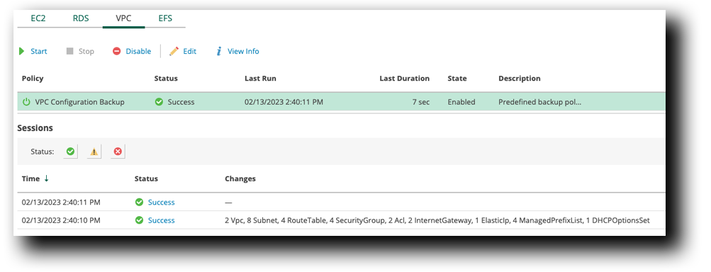 Veeam VPC Start