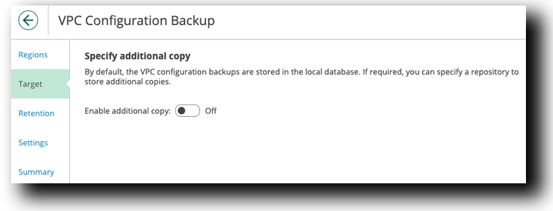 Veeam VPC Target